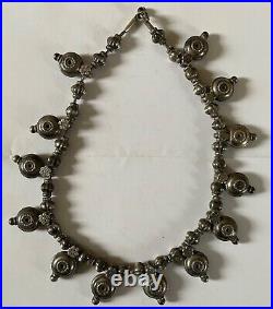 COLLIER EN ARGENT, Traditionnel Rajasthan, Inde