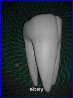Cabinet de curiosités dentiste dent géante molaire en bois 35cm! Port offert