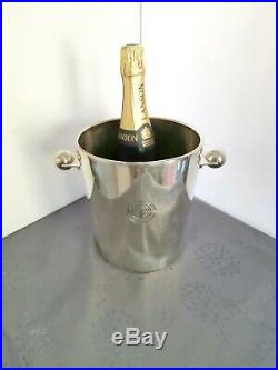 Christofle Cie Generale Transatlantique Paquebot Normandie Seau Champagne 1935