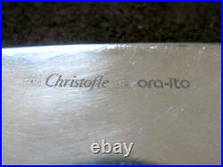 Christofle Ora Ito Rare Coupe Papier Metal Argente