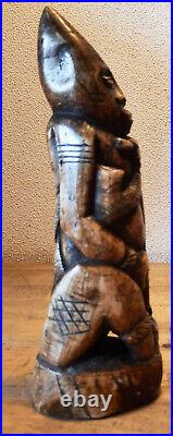 Collection Afrique Ancienne Statuette Cérémonielle IGINGA en os d'Elephant