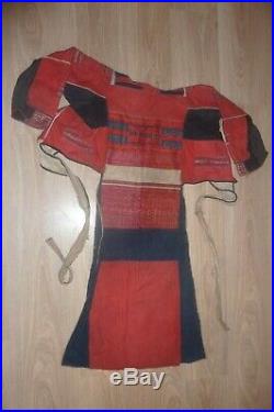 Costume ethnique ancien indochine vietnam broderie