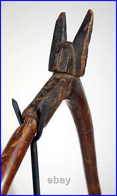 Crécelle Dogon Mali instrument musique sonnaille