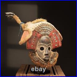 D306 Masque Dan / Yacouba, Art Tribal Premier Ancien Africain, Rci