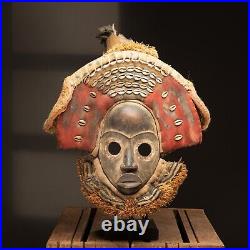 D306 Masque Dan / Yacouba, Art Tribal Premier Ancien Africain, Rci