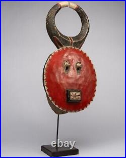 D399 Masque Baoulé Klpe Klpe Du Goli, Art Tribal Premier Ancien Africain, Rci