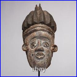 D509 Masque Ancien Igbo, Art Tribal Premier Ancien Africain, Nigeria