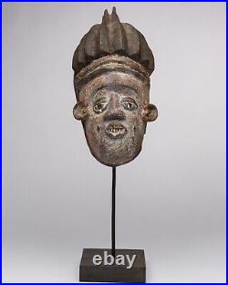 D509 Masque Ancien Igbo, Art Tribal Premier Ancien Africain, Nigeria