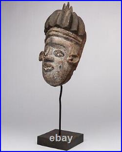 D509 Masque Ancien Igbo, Art Tribal Premier Ancien Africain, Nigeria