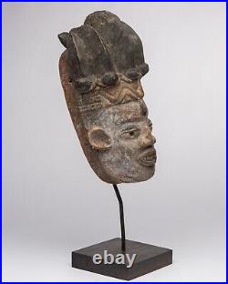 D510 Masque Ancien Igbo, Art Tribal Premier Ancien Africain, Nigeria