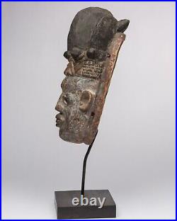 D510 Masque Ancien Igbo, Art Tribal Premier Ancien Africain, Nigeria