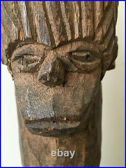 EXCEPTIONNEL puissante statue africaine fétiche Igbo urhobo (Nigéria)