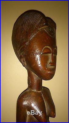 EXCEPTIONNELLE statuette Baoulé (Côte d'Ivoire) du XIXe siècle