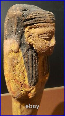 Egypte antique Shaouabti en terre cuite du nouvel empire (1570-1070 avant JC)