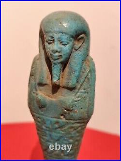 Egypte antique de la basse époque Oushebti inscrit de la 26ème dynastie