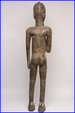 F040 Statue Lobi, 23 KG Et 130 Cm, Burkina Faso