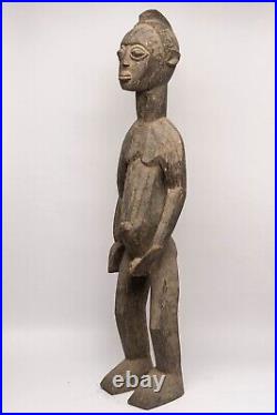 F041 Statue Lobi, 29 KG Et 143 Cm, Burkina Faso