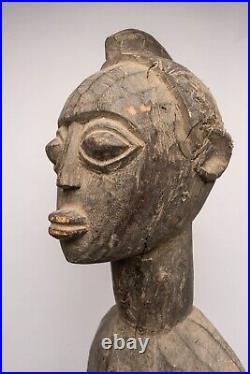 F041 Statue Lobi, 29 KG Et 143 Cm, Burkina Faso