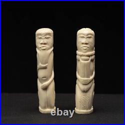 Figurines Os De Bovin, Ankassi, Art Tribal Premier Africain D203