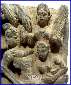 Frise Du Gandhara En Schiste Naissance De Bouddha 300 Ad Gandharan Schist Panel