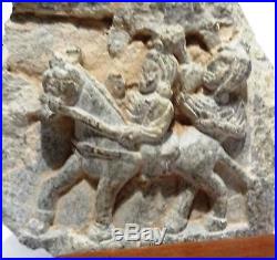 Frise Du Gandhara Sculptee En Pierre Bouddha 300 Ad Gandharan Carved Stone Panel