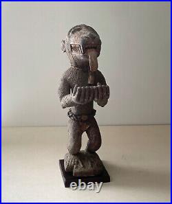 Gbekre figure Baoule de singe mendiant art tribal