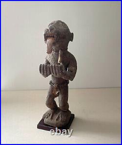 Gbekre figure Baoule de singe mendiant art tribal