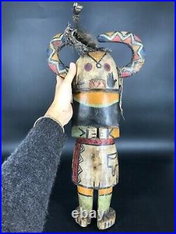 Grande Poupée Kachina HO OTE des indiens Hopi Arizona USA