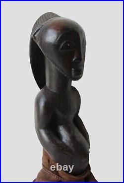 Grande Statue Luba-Hemba 39 cm 1160 g -Congo Art africain