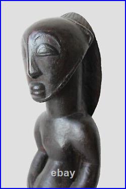 Grande Statue Luba-Hemba 39 cm 1160 g -Congo Art africain