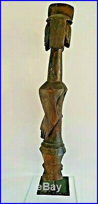 Grande statue africaine Mumuye nigeria afrique art premier n fang dan punu gabon