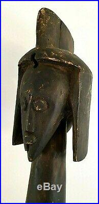 Grande statue africaine Mumuye nigeria afrique art premier n fang dan punu gabon