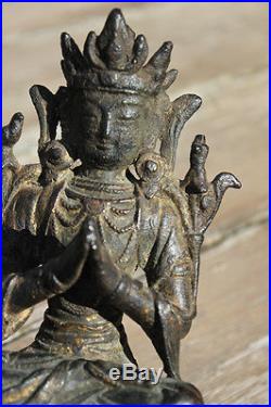 Guanyin bronze, époque Ming, 20 cm