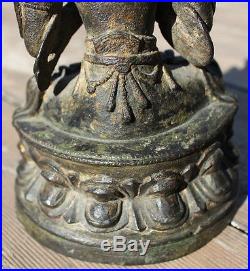 Guanyin bronze, époque Ming, 20 cm