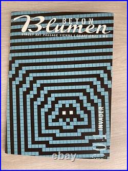 INVADER BETON Blumen Issue 001 -Map Of Vienna Included-mint -Ultra Collector