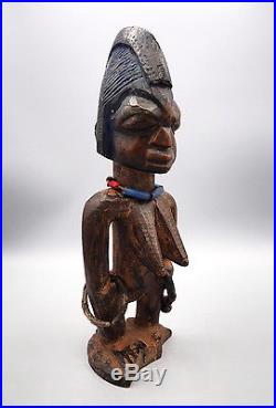 Ibeji Odo Owa Nigeria (Ekiti)-Art Tribal Primitif-Statuettte de Jumeau Yoruba