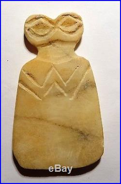 Idole Aux Yeux Tell Brak Mesopotamia Uruk Period 3200bc -alabaster Eyes Idol