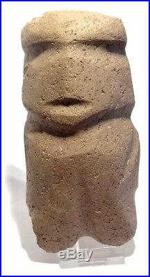 Idole Mezcala En Pierre- Precolombien 300/100 Bc Pre-columbian Mixtec Stone Idol