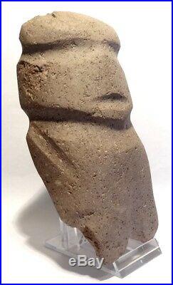 Idole Mezcala En Pierre- Precolombien 300/100 Bc Pre-columbian Mixtec Stone Idol