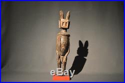 Important fétiche dogon au masque de lièvre / Mali / 1ère moitié du XXème siècle