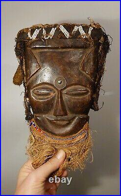 Joli Masque Kuba Lele Mask, Congo, Tribal Art Africain