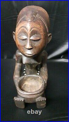 Luba Pot Rdc Zaïr Art Tribal Africaine Masque