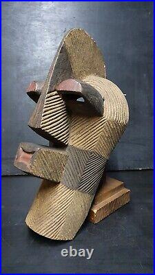 MASQUE SONGYE SONGWÉ CONGO ART TRIBAL AFRICAIN ANCIEN STATUETTE AFRICAINE 42cm