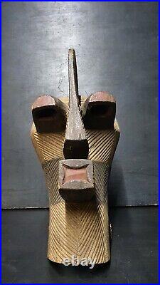 MASQUE SONGYE SONGWÉ CONGO ART TRIBAL AFRICAIN ANCIEN STATUETTE AFRICAINE 42cm