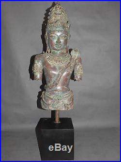 Magnifique statue de Shiva en bronze indouisme bouddhisme antique