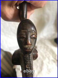 Marteaux de gong-Côte d'Ivoire-(lot de 3)- 27cm- milieu du XXe siècle ou avant