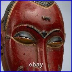 Masque Africain Ancien, Art Africain, Masque Yaouré, Baoulé, Côte D'ivoire -d153