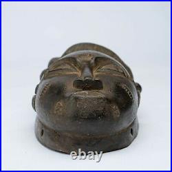 Masque Africain, Art Tribal Ancien Africain, Masque Baoulé, Rci D163