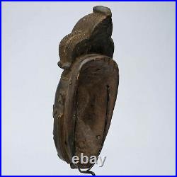 Masque Africain, Art Tribal Ancien Africain, Masque Baoulé, Rci D169