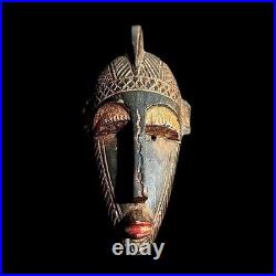 Masque Bambara Art Tribal Africain Art Africain Bambara Tribal Fait Main-9617